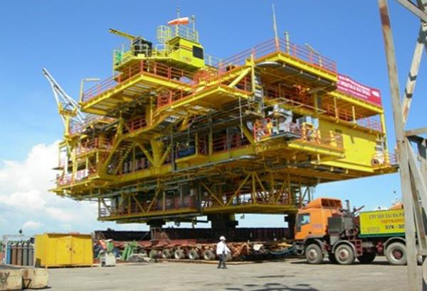 Rang Dong Full Field Development Wellhead Platform S1 Deck