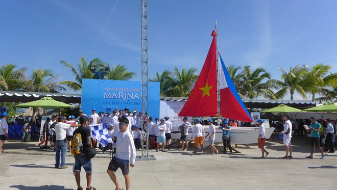 Lần đầu Tiên Giải Thuyền Buồm Catamaran Hai Thân (vật Liệu Ppc) được Tổ Chức Tại Tp. Vũng Tàu